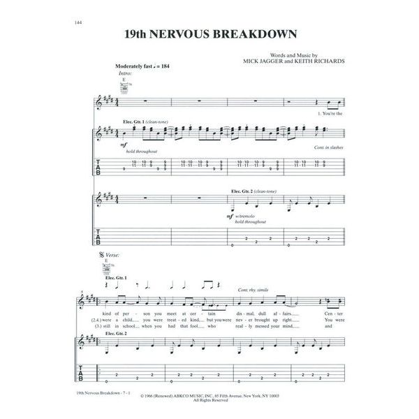 Alfred Music Publishing Rolling Stones Singles Collect