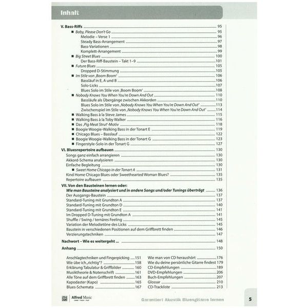 Alfred Music Publishing Garantiert Akustik-Bluesgit.