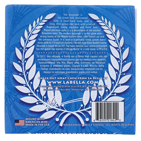 La Bella BZ508 Greek Bouzouki Strings