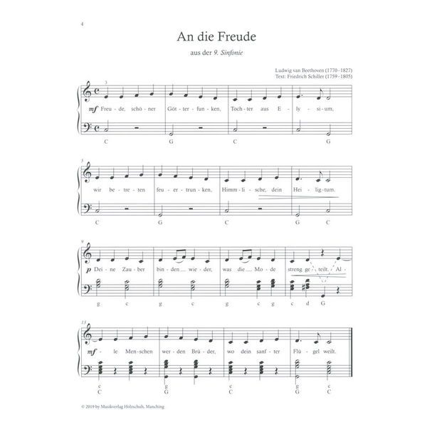 Holzschuh Verlag Meine ersten Klassiker Akkord.