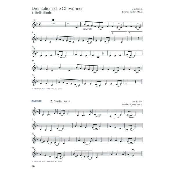 Schott Klarinette Hobby Spielbuch 1