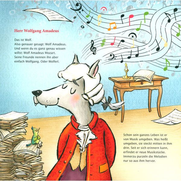 Annette Betz Verlag Herr Mozart Musikbilderbuch