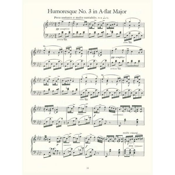 Dover Publications Dvorak Humoresques