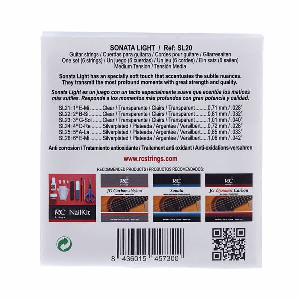 RC Strings Sonata Light - SL20