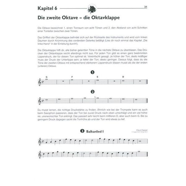 Voggenreiter Das Saxophonbuch 1