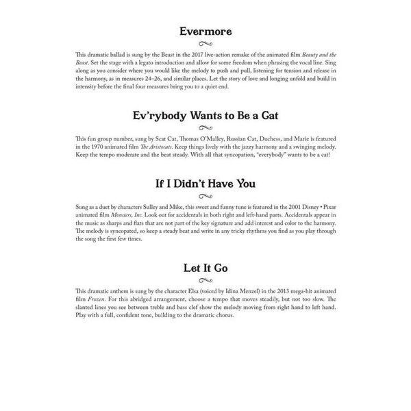 Hal Leonard Disney Songs for Kids Piano