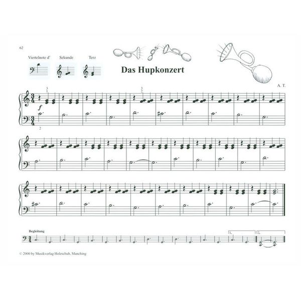 Holzschuh Verlag Allererste Tastentrume 1