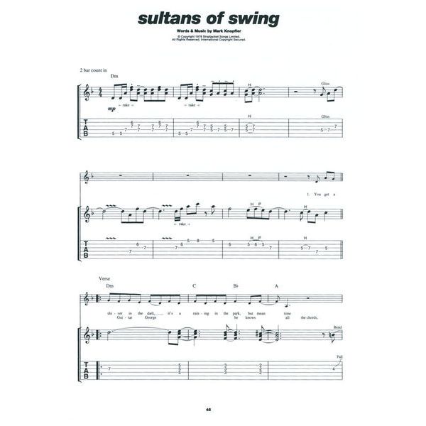 Wise Publications Play Guitar With Dire Straits