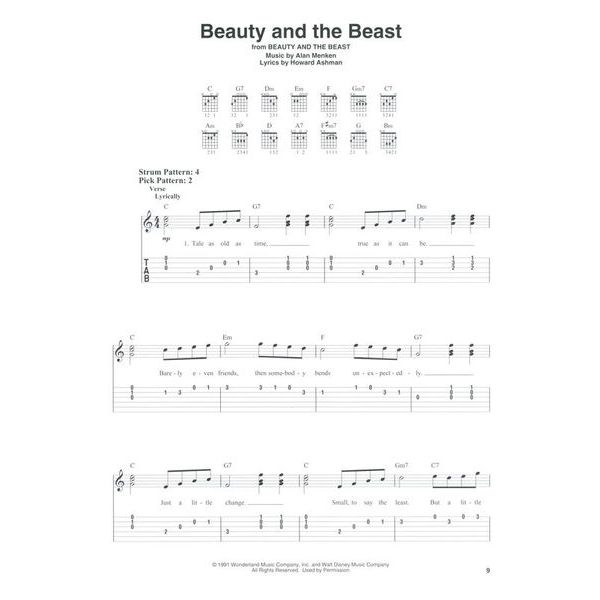 Hal Leonard Contemporary Disney Easy Guit