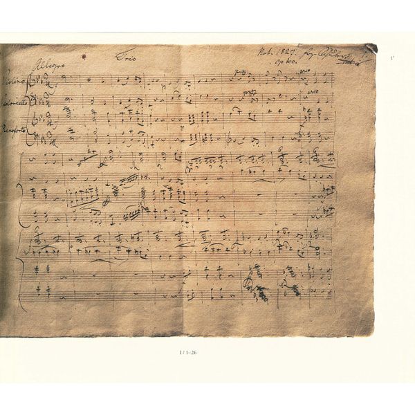 Henle Verlag Schubert Klaviertrio Es-dur