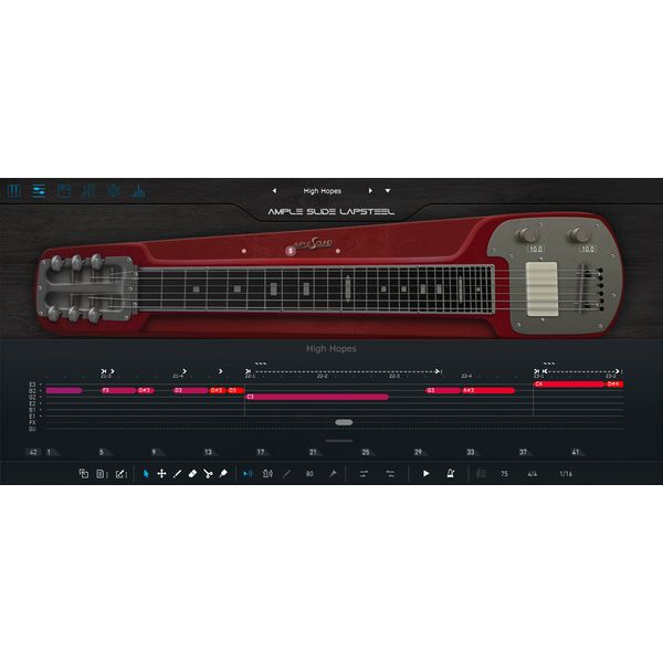 Ample Sound Ample Slide Lapsteel