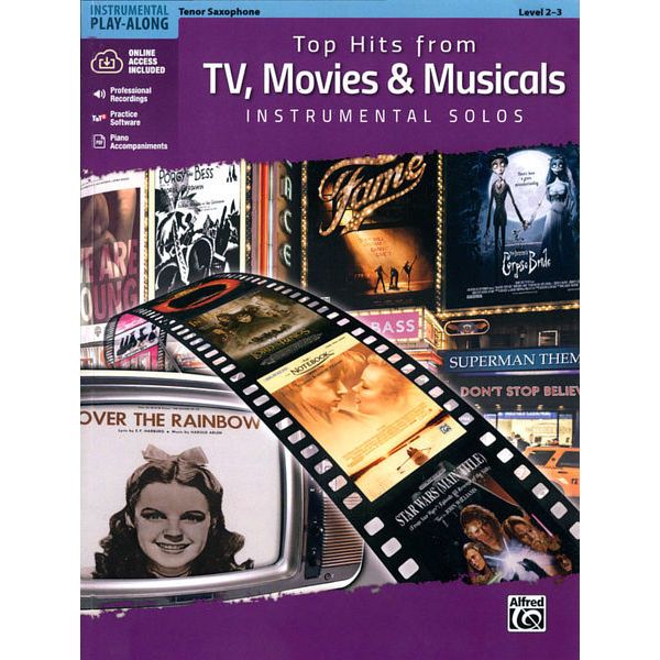 Alfred Music Publishing Top Hits from TV T-Sax