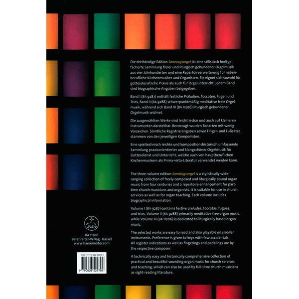 Brenreiter Sonntagsorgel 3