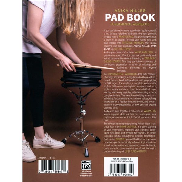 Alfred Music Publishing Anika Nilles Pad Book English