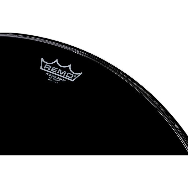 Remo 24" Powerstroke 3 Ebony Bass