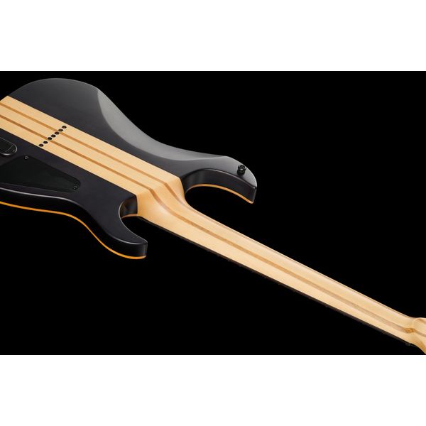 Harley Benton Amarok 7 LH BKNT Flame w/Case