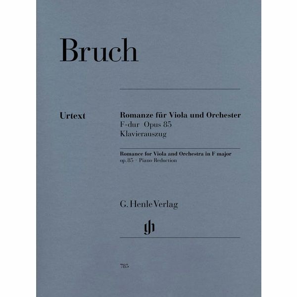 Henle Verlag Bruch Romanze F-Dur Viola