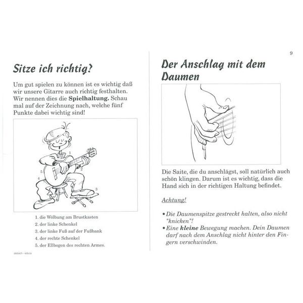 Alsbach Educa Der kleine Gitarrenstarter