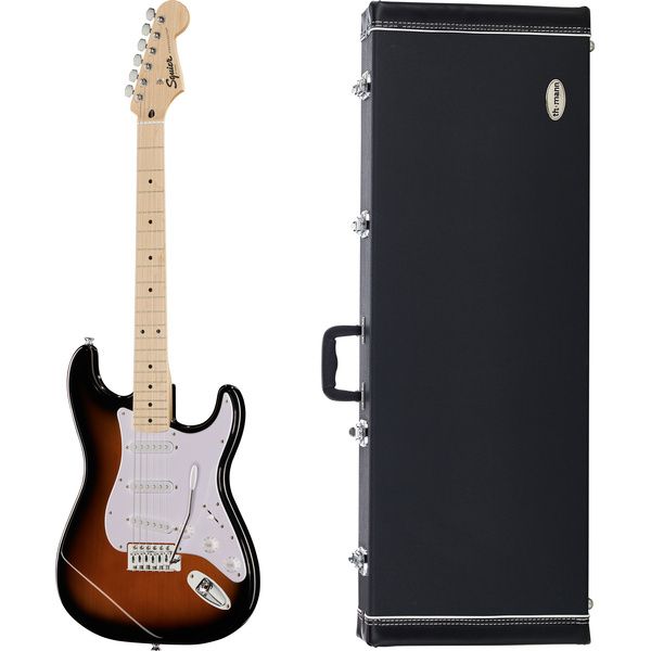 Squier Sonic Strat MN 2TSB Bundle