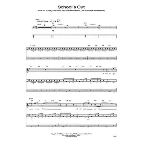 Hal Leonard Bass Tab White Pages