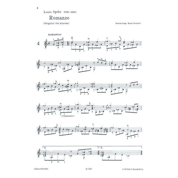 Ricordi Meine ersten Gitarrenstücke 4