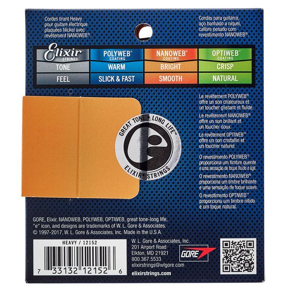 Elixir 12152 Nanoweb Heavy