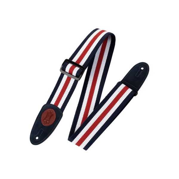 Levys Classic Cotton Strap 2" RWB