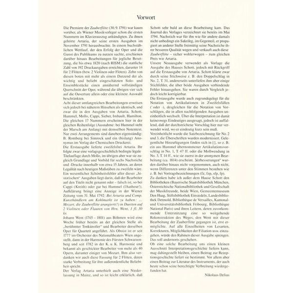 Schott Zauberflöte 2 Querflöten