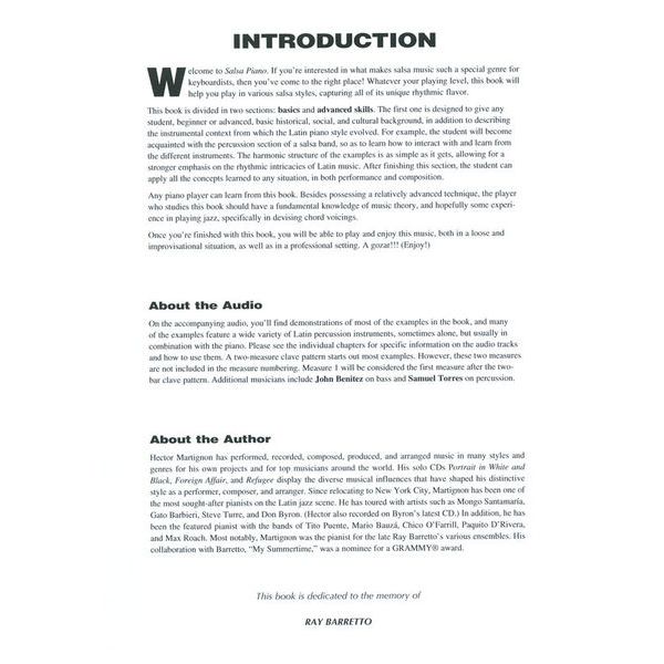 Hal Leonard Salsa Piano