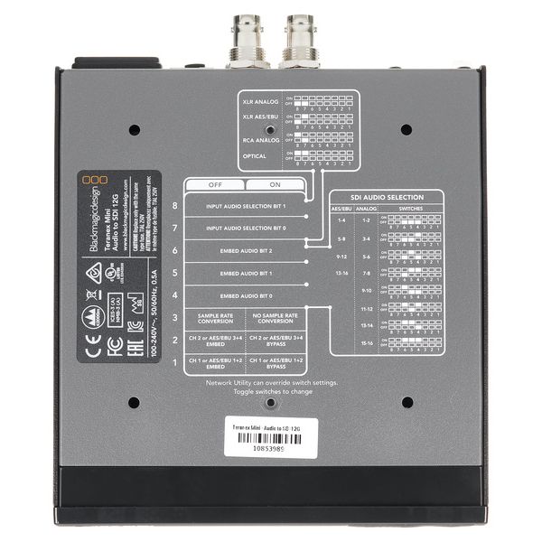 Blackmagic Design Teranex Mini Audio - SDI 12G