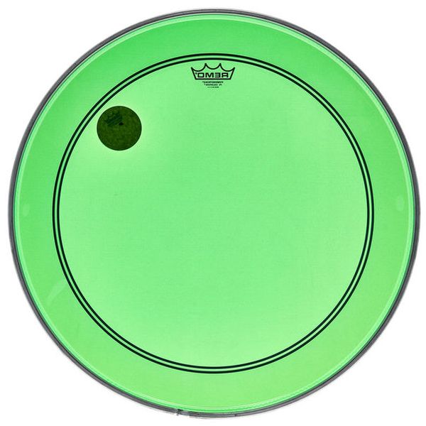 Remo 22" P3 Colortone Batter Green