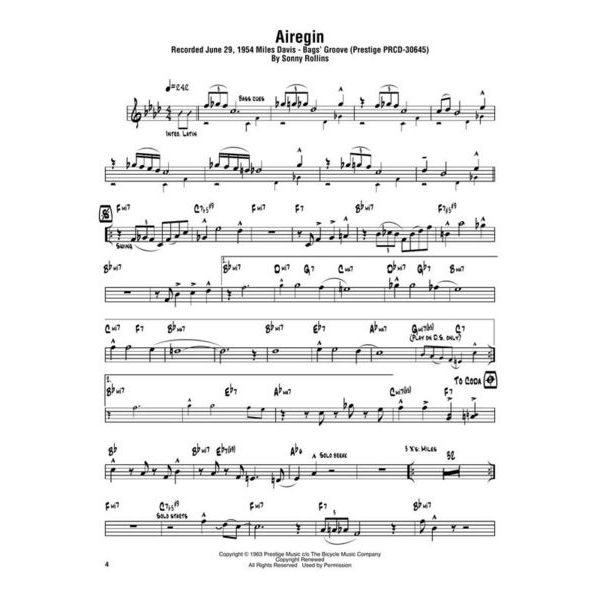 Hal Leonard Sonny Rollins Omnibook C