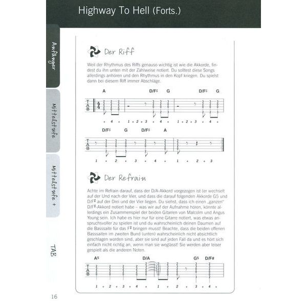 Bosworth Justinguitar Rock-Songbook D