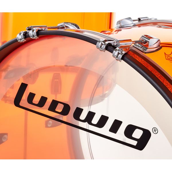 Ludwig Vistalite ProBeat Set Amber