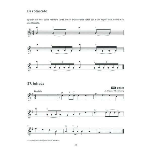 Holzschuh Verlag Fiedel Max Schule Violin 2