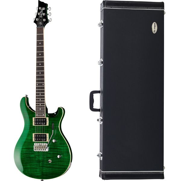 Harley Benton CST-24T Emerald Flame w/Case