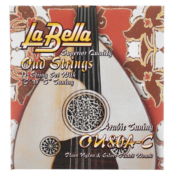 La Bella OU80A-C Oud Arabic C-C Tuning