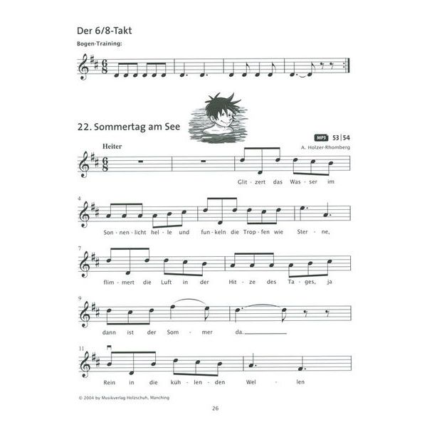 Holzschuh Verlag Fiedel Max Schule Violin 1