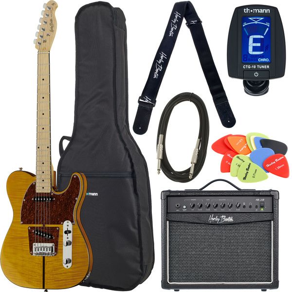 Harley Benton TE-80 NT Deluxe Series Bundle