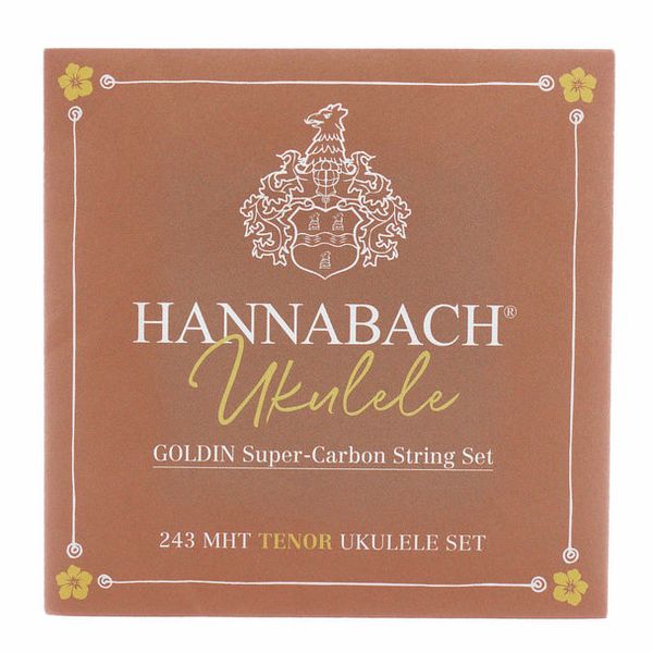 Hannabach Goldin 243MHT Ukulele Set