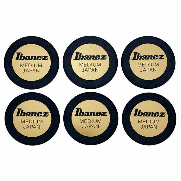 Ibanez PPA1M-BK Round Shape Pick Set