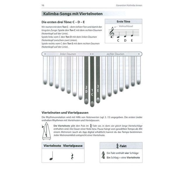 Alfred Music Publishing Garantiert Kalimba lernen