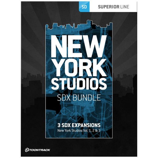 Toontrack SDX New York Studios Bundle