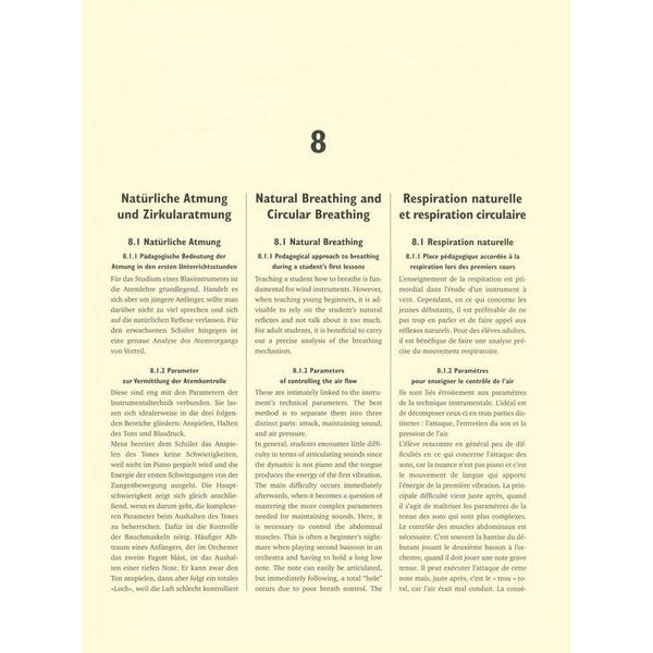 Brenreiter Die Spieltechnik des Fagotts