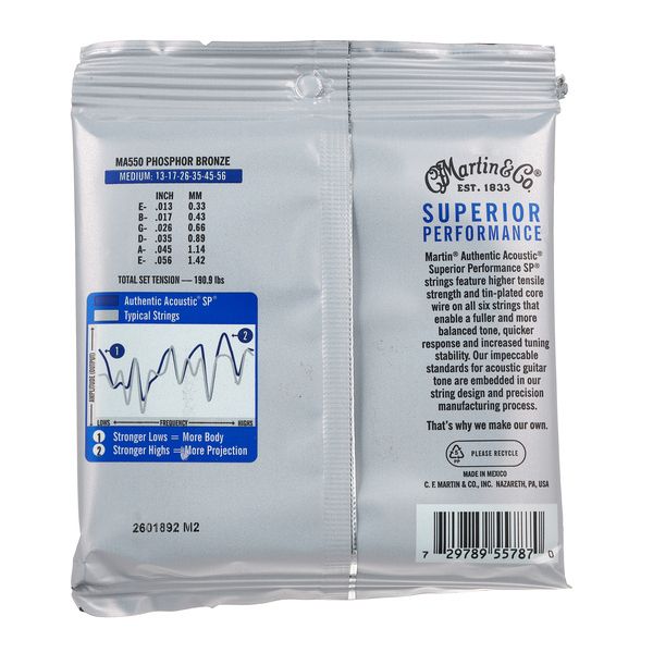 Martin Guitar MA-550 Authentic Acoustic SP