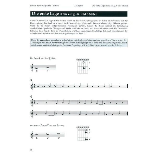 Weinberger Musikverlag Schule Der Rockgitarre 1