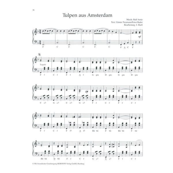 Holzschuh Verlag Walzermelodien Akkordeon