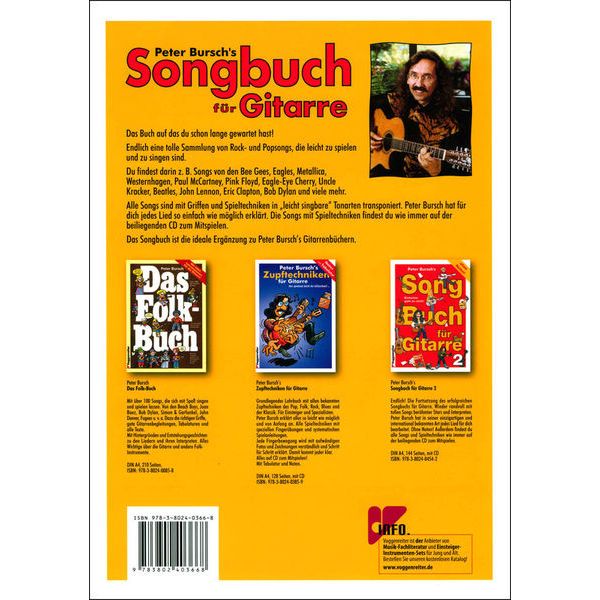 Voggenreiter  P.Bursch's Songbuch Für Git 1