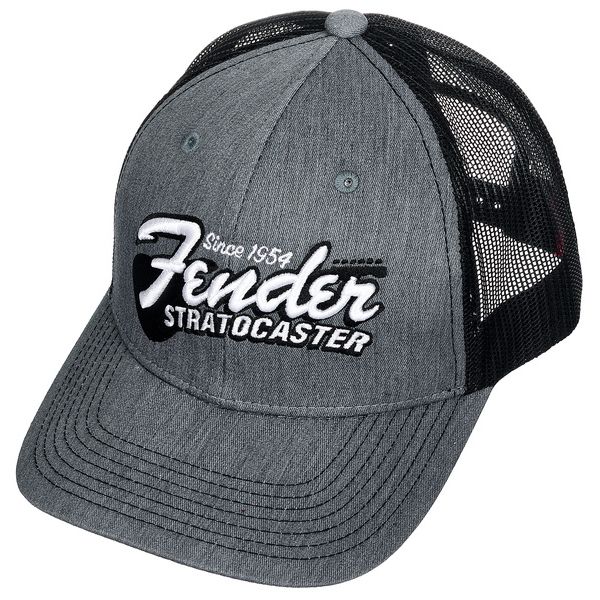Fender Strat Guitar Hat Heather Grey