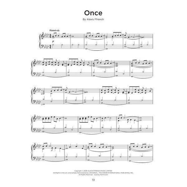 Hal Leonard Alexis Ffrench Selections